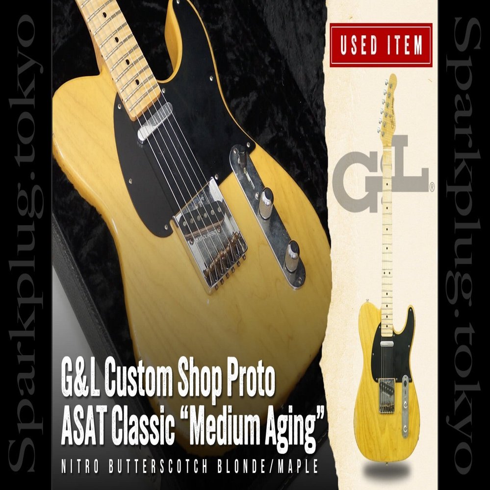 特選中古品！G&Lカスタムショップによる超希少プロトモデル ASAT