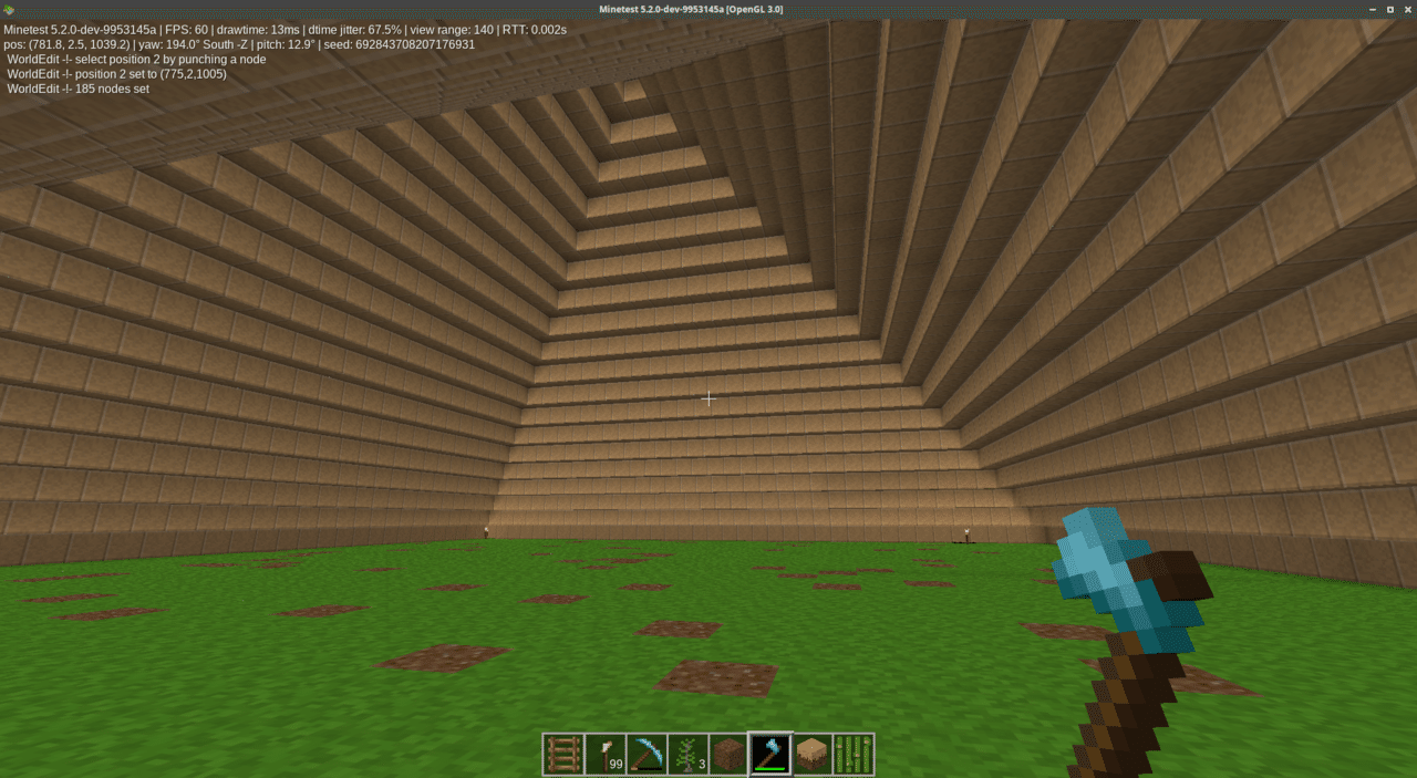 Minetest コマンドでトンネルを掘った Ky研究所 Coderdojo横浜港北ニュータウンやってます Note Minetest コマンドでトンネルを掘った Ky研究所 Coderdojo横浜港北ニュータウンやってます Note