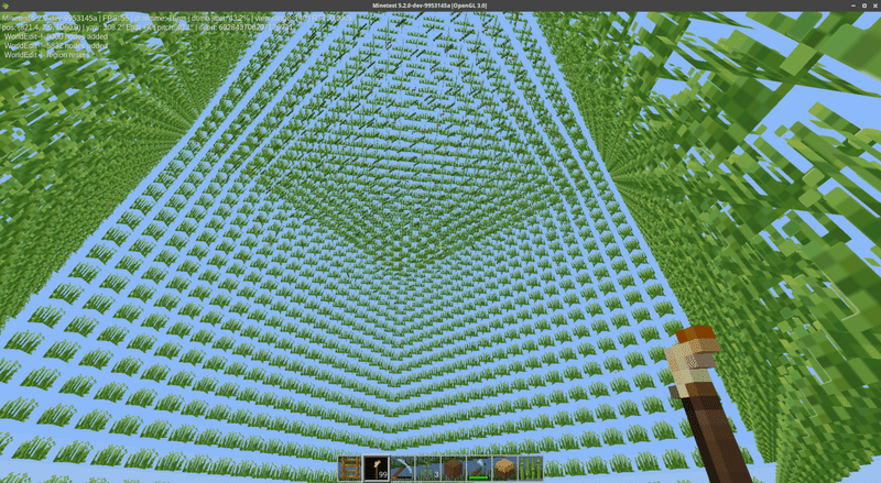 Minetest コマンドでトンネルを掘った Ky研究所 Coderdojo横浜港北ニュータウンやってます Note