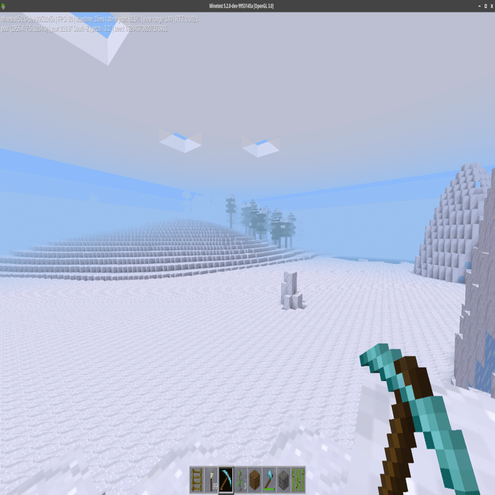 Minetest コマンドでトンネルを掘った Ky研究所 Coderdojo横浜港北ニュータウンやってます Note
