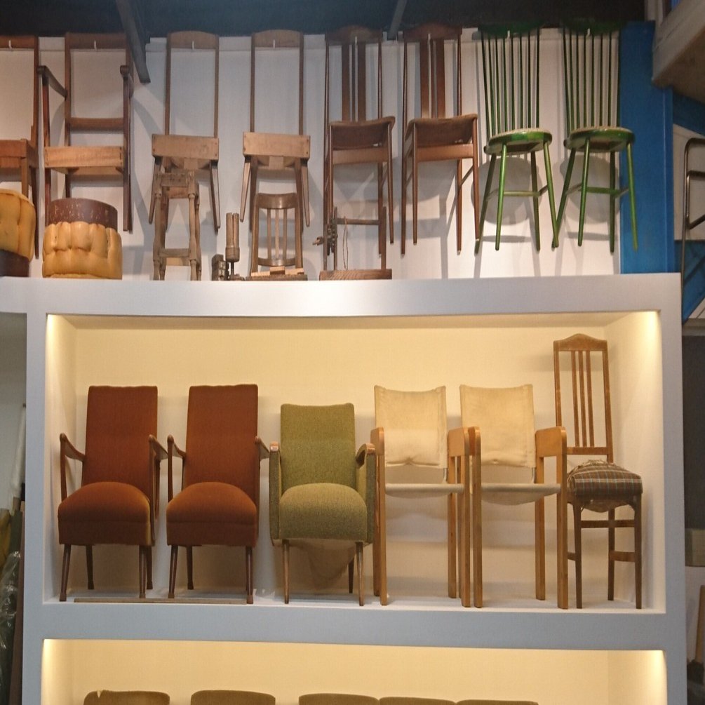 張替日記｜パイピングがやっぱりかわいいよね ～秋田木工スタッキング