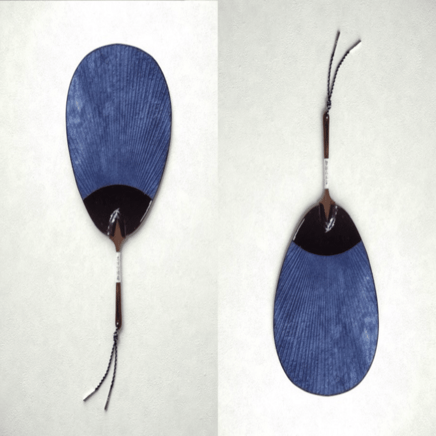 なすび団扇、賀来智子さん｜夢眠ねむ