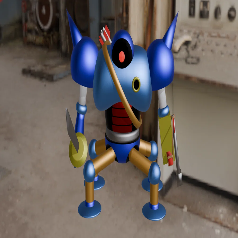 6【Blender初心者】キラーマシン制作記：試行錯誤で見えてきたコツと
