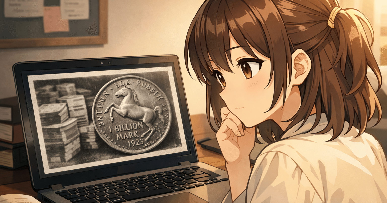 1兆マルク銀貨」は、誰がどう使ったのか──ドイツのハイパーインフレを調べていて、AIに聞いてみた話｜てんぷら戦略家｜てんぷらラジオ
