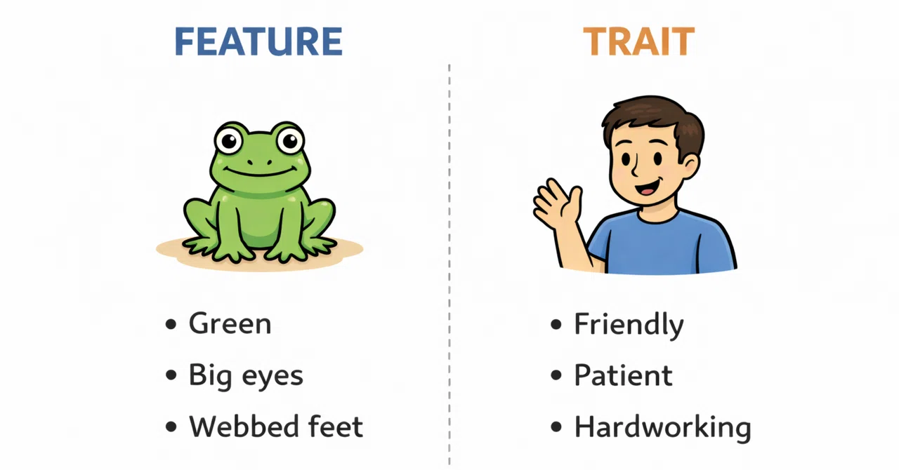 featureとtrait 色んな特徴があるよね｜ぺい