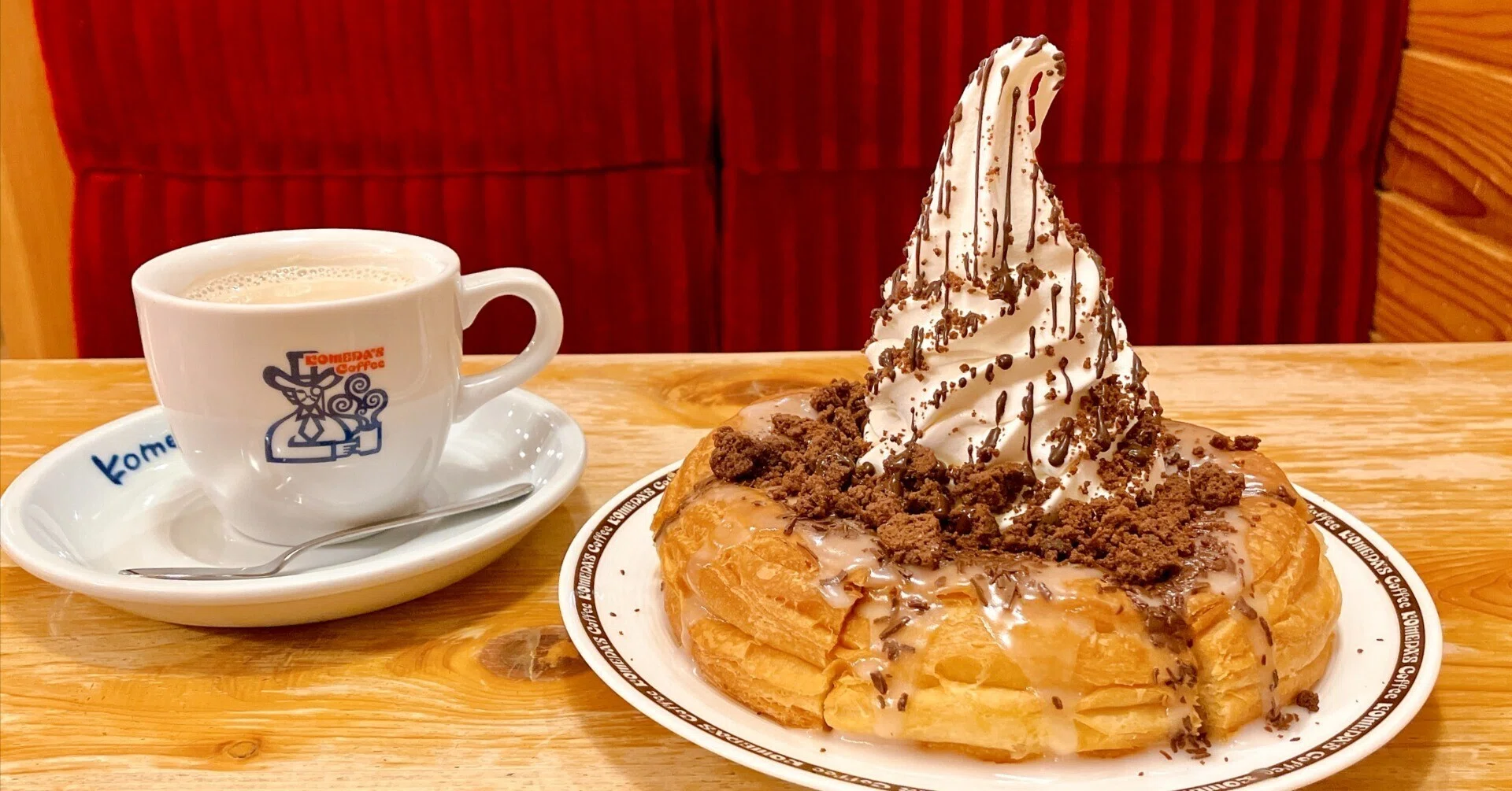 コメダ珈琲店】歴代最高得点！クラブハリエ監修 ショコラノワールの