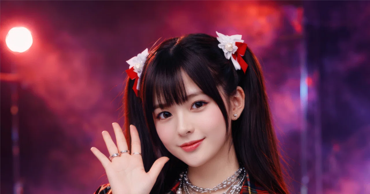 ChatGPTで私がK-popスターだったら、どんな風に見える？を生成をして