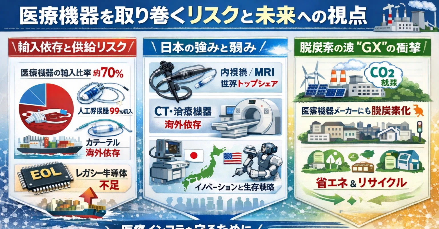 医療機器の「スペック」だけでなく、その「背景」を知る。臨床工学技士