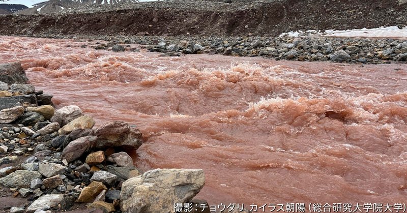 ノルウェー北極、ブレッガー氷河周辺の微生物調査