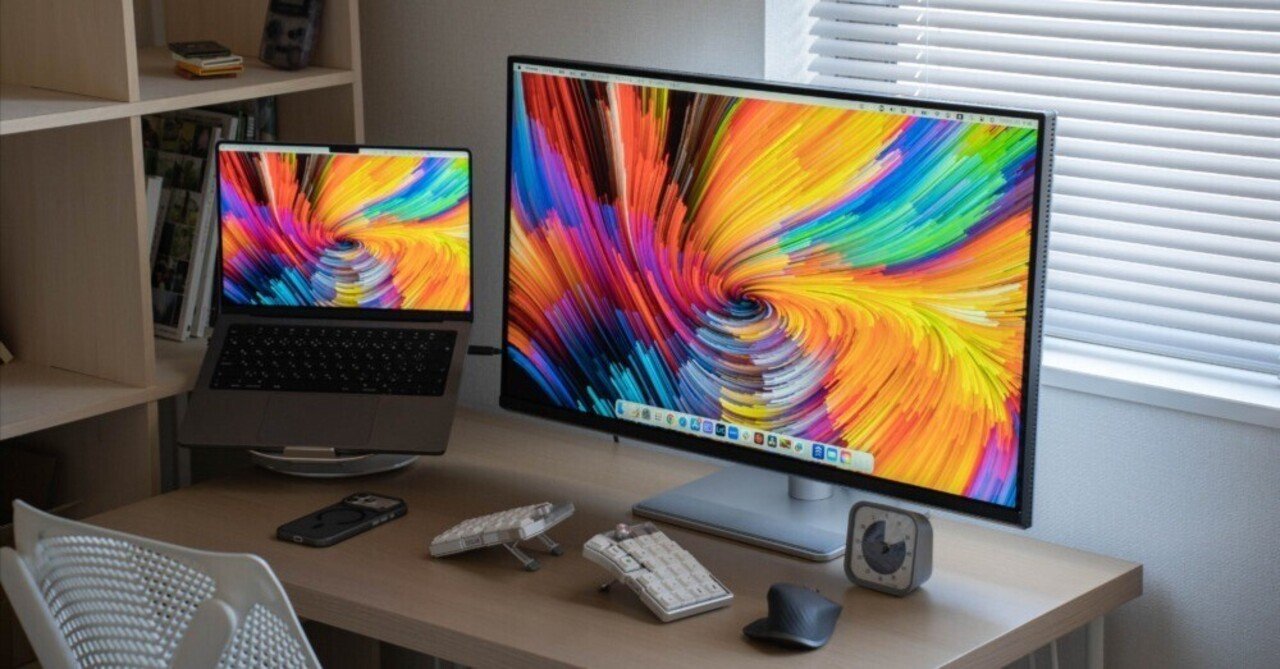 BenQ MA320UP 新発売グレアパネルモデル BenQ MA320UPレビュー｜MacBookの美しさをそのまま大画面に