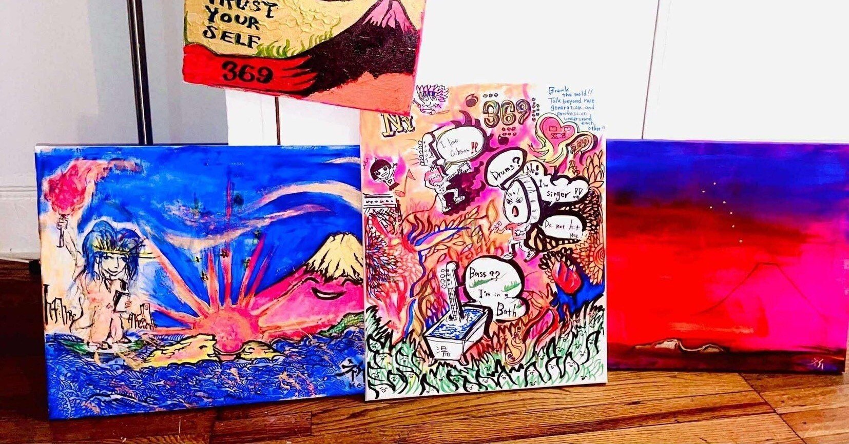 絵画無償レンタルのお知らせ｜黒田晟比胡 norihiko kuroda