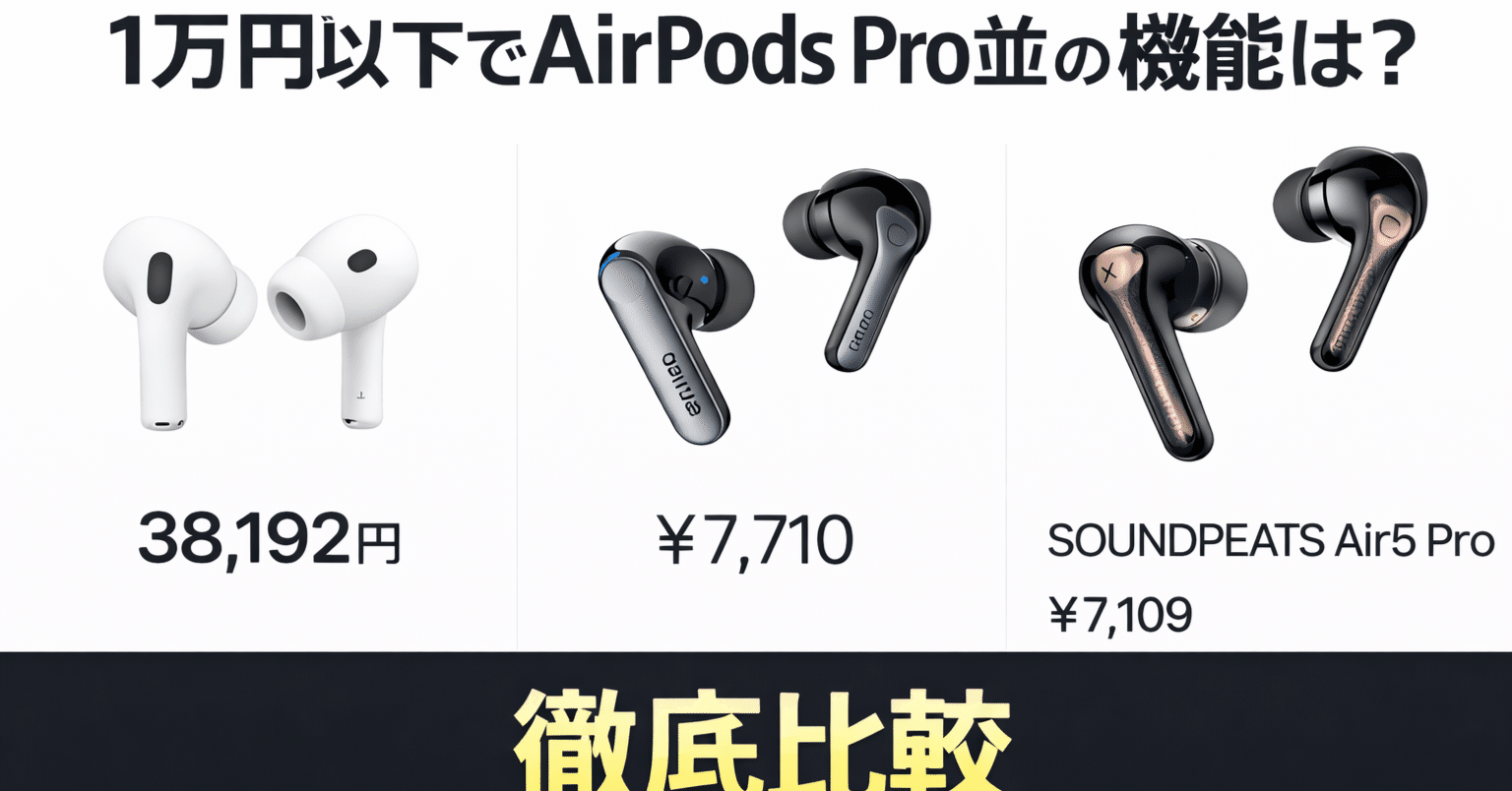 日常】AirPods Proを失くしたら、今4万円だった。育児中の私が1万円