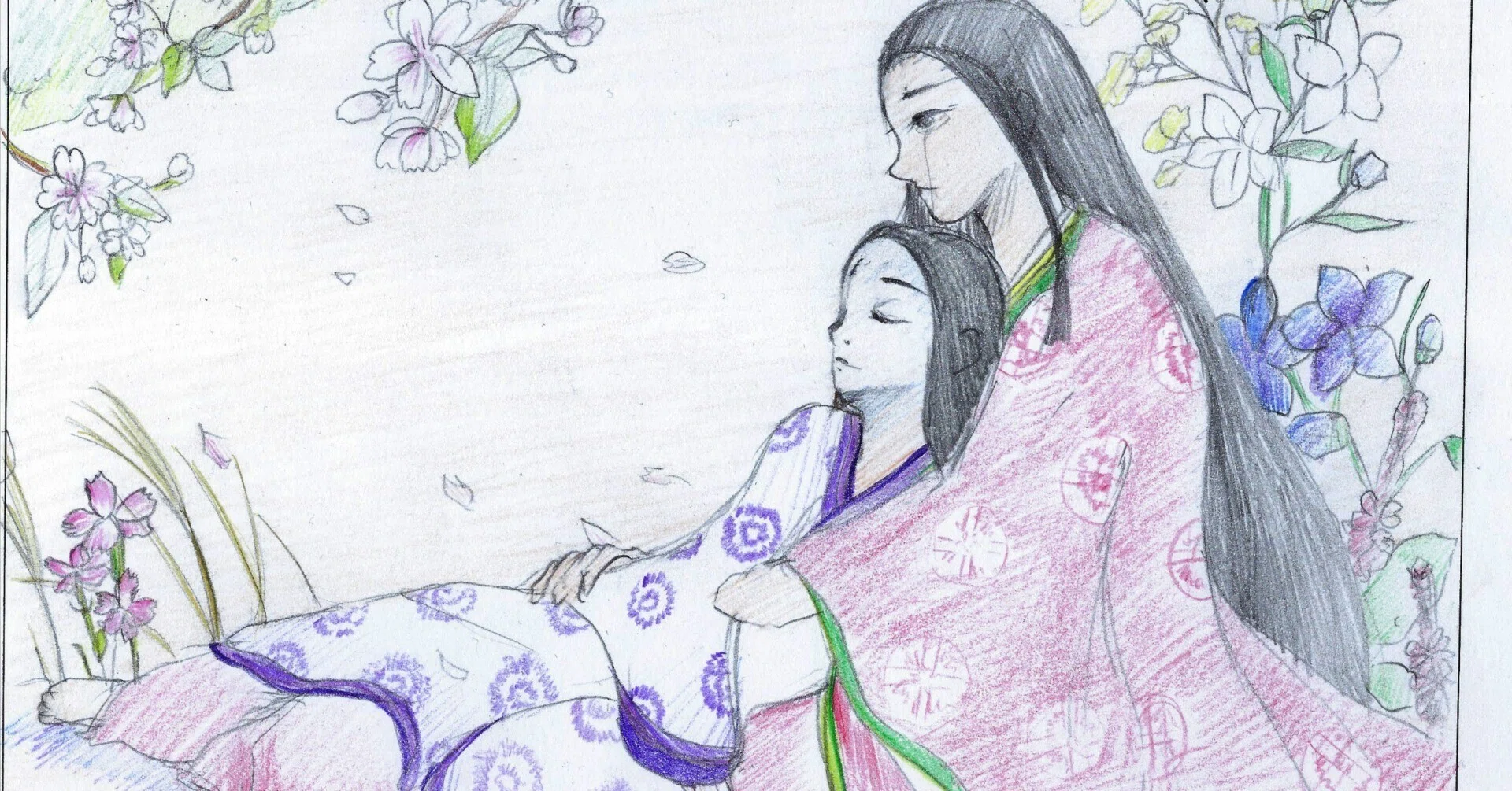 横前裕子 紫式部 源氏物語 絵合 版画 横前裕子 紫式部 源氏物語 絵合 版画 横前裕子 紫式部 源氏物語 絵合