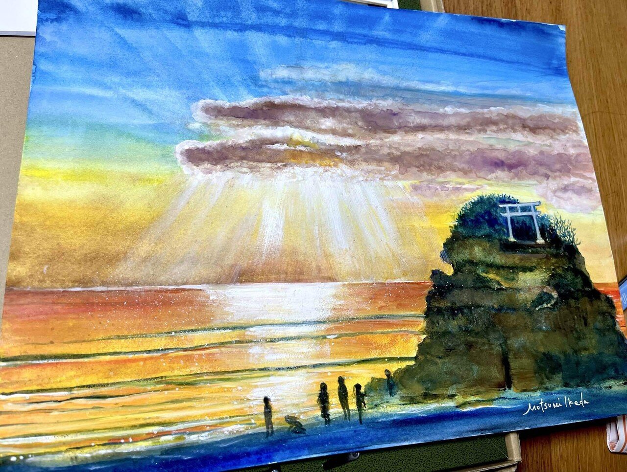 水彩画スケッチ展｜鳳花(ouka)