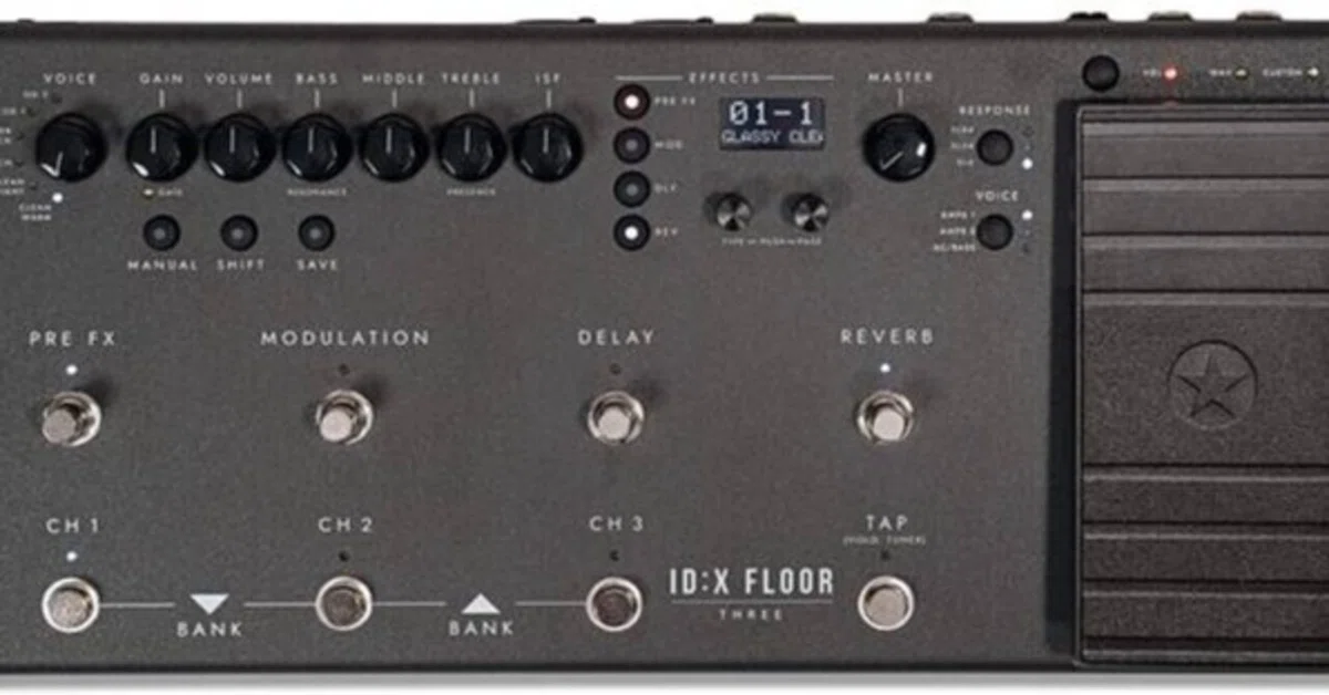 Blackstar ID:X Floorシリーズはコンパクトエフェクター派にも扱い