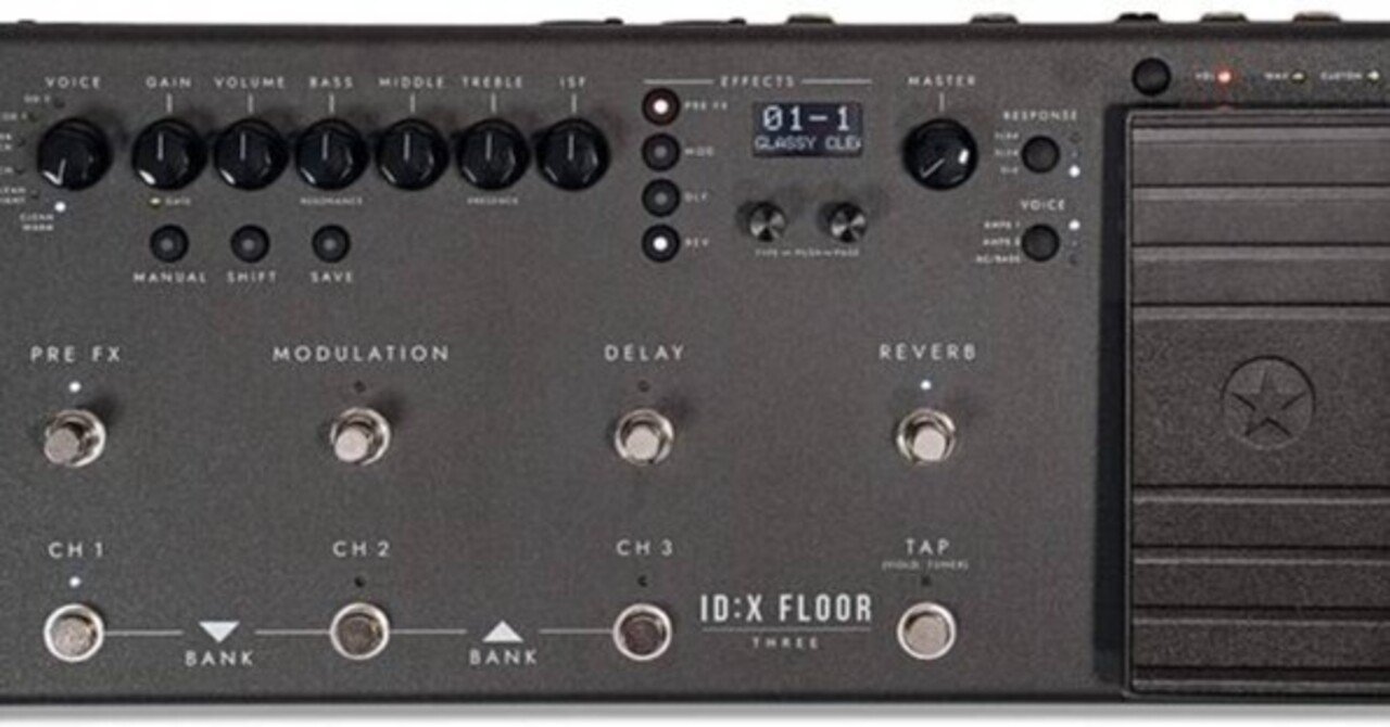 Blackstar ID:X Floorシリーズはコンパクトエフェクター派にも扱い