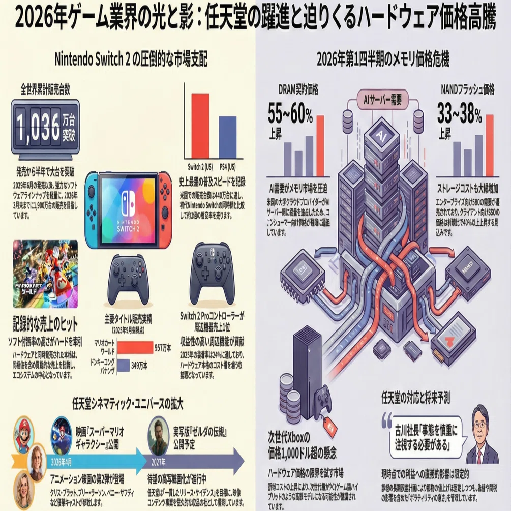 勝手に分析】任天堂（7974）AI半導体戦争