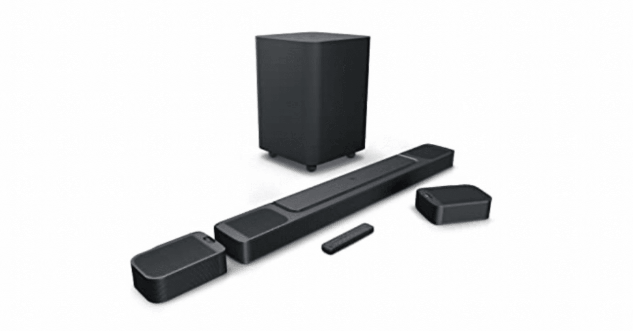 自宅が映画館に変わる。完全ワイヤレスの立体音響サウンドバー｜おうち
