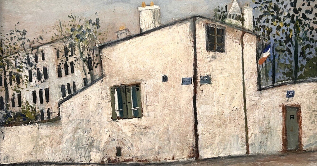 子供のためのオランジュリー美術館(239)モンマルトルの白/ユトリロ