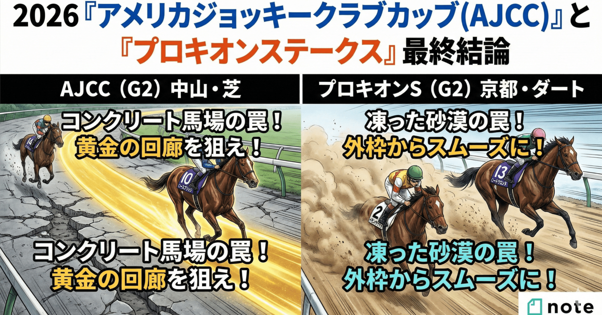 AJCC＆プロキオンS」最終結論｜解析の閃光