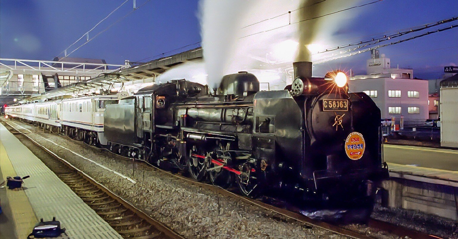 v203, 上越線：C58やすらぎ号 （2000年）｜ひろやん