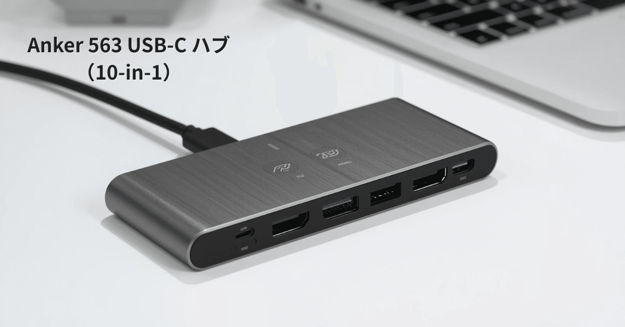 徹底レビュー】Anker 563 USB-C ハブ（10-in-1）は本当に使いやすい