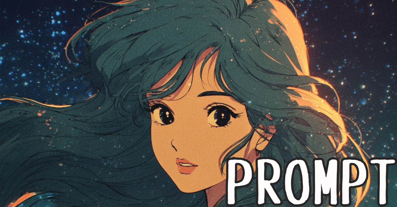 80年代アニメ風】女性キャラ Midjourney プロンプト7選｜ささお