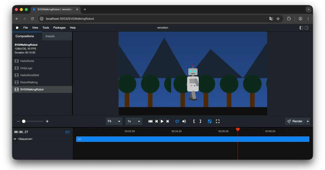 Remotion がすごいと目にするの Antigravity で動画を作ってみた｜High U