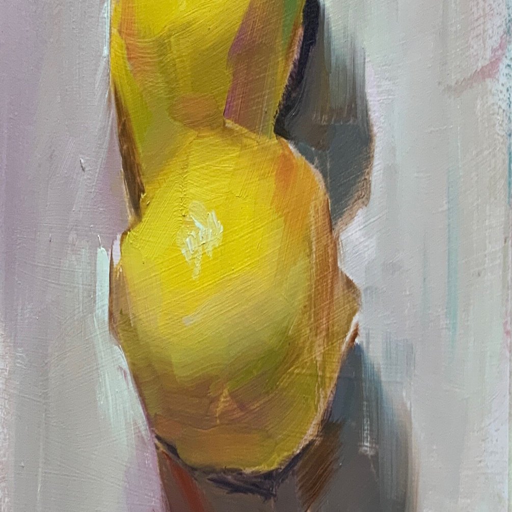 油絵 no.44 反射光をカラフルにするx3枚｜なお