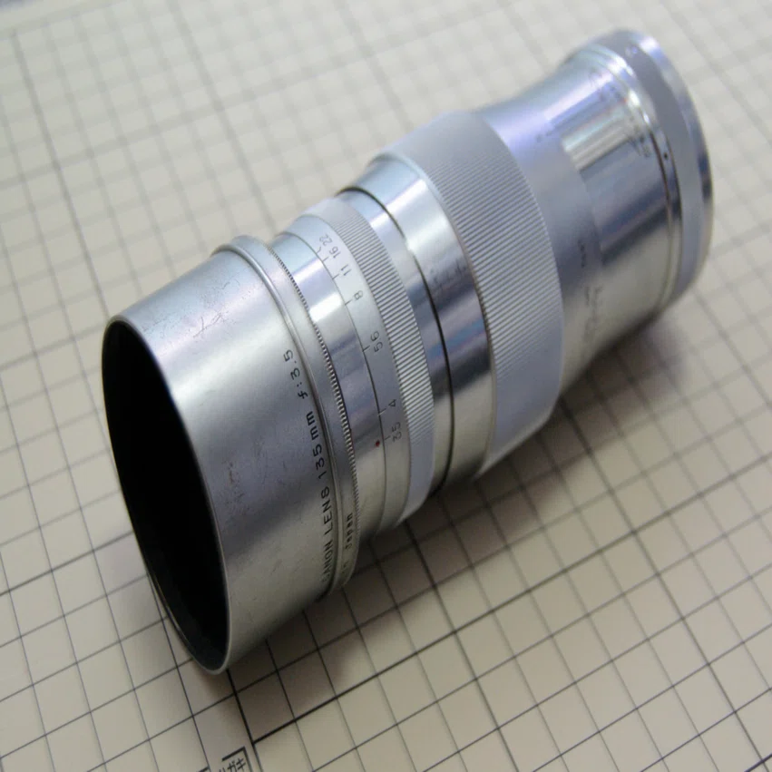 希少Canon serenar 135mm F/4 II 型 L39レンズ Canon Serenar 135mm f4｜フリッパーズ・ガイド