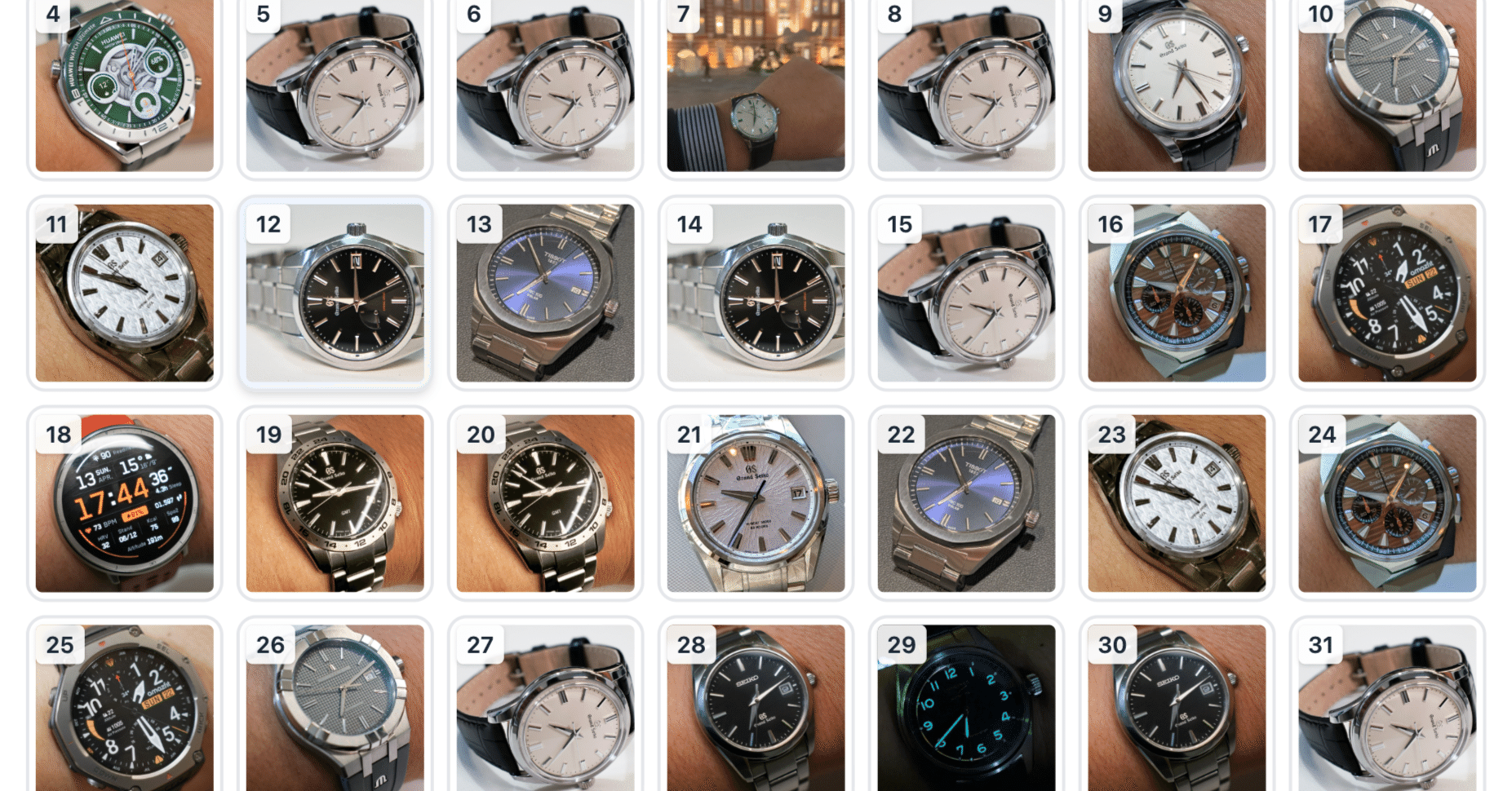 腕時計の着用記録を可視化するWebアプリを作りました｜物欲名古屋人