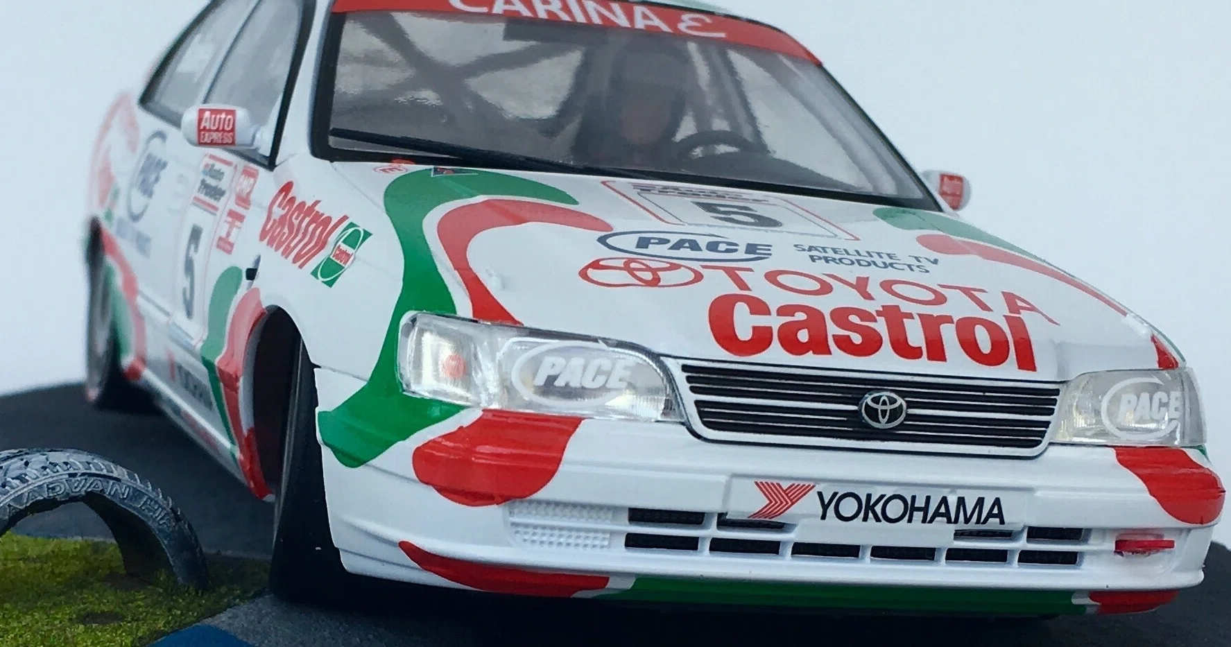 製作後メモ アオシマBEEMAX カリーナE 1994 BTCC｜ゼブラ