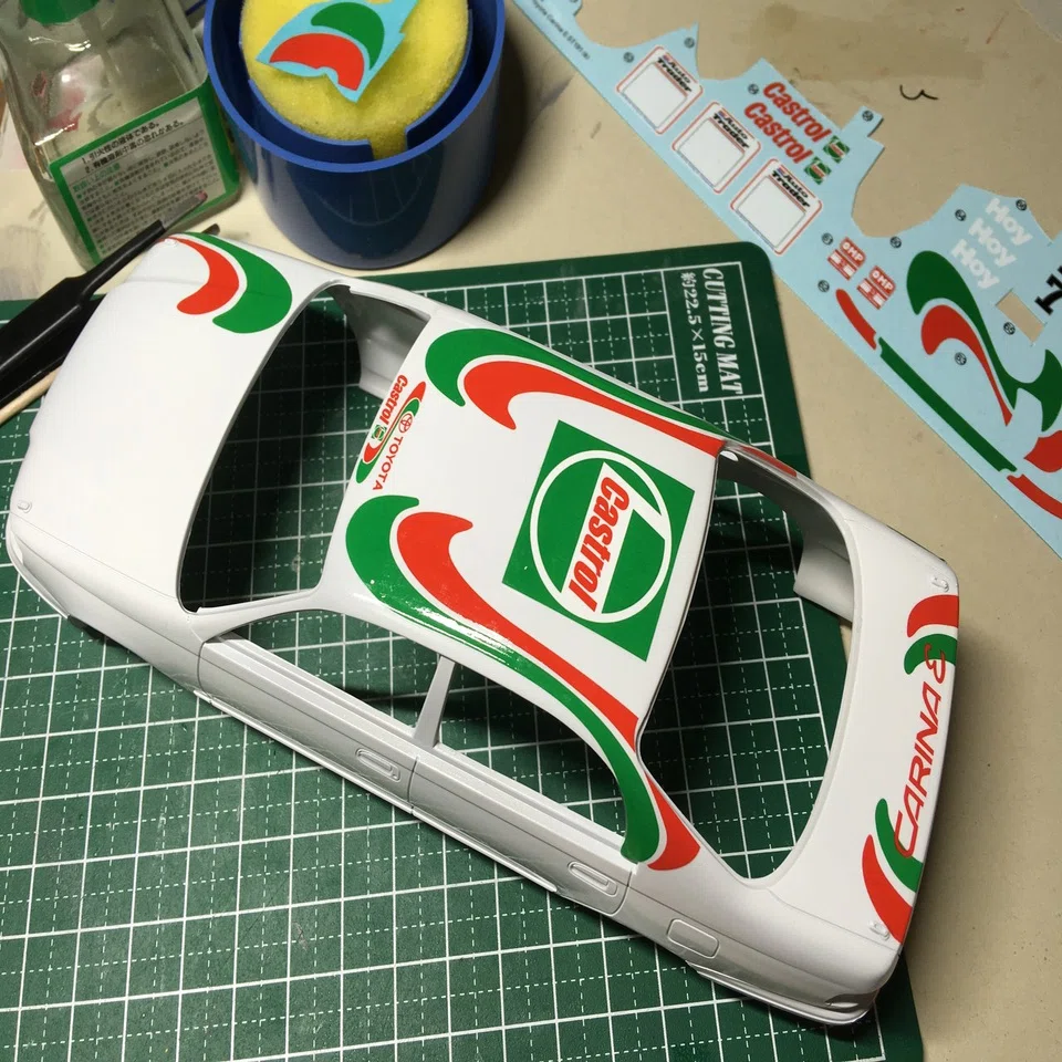 製作後メモ アオシマBEEMAX カリーナE 1994 BTCC｜ゼブラ