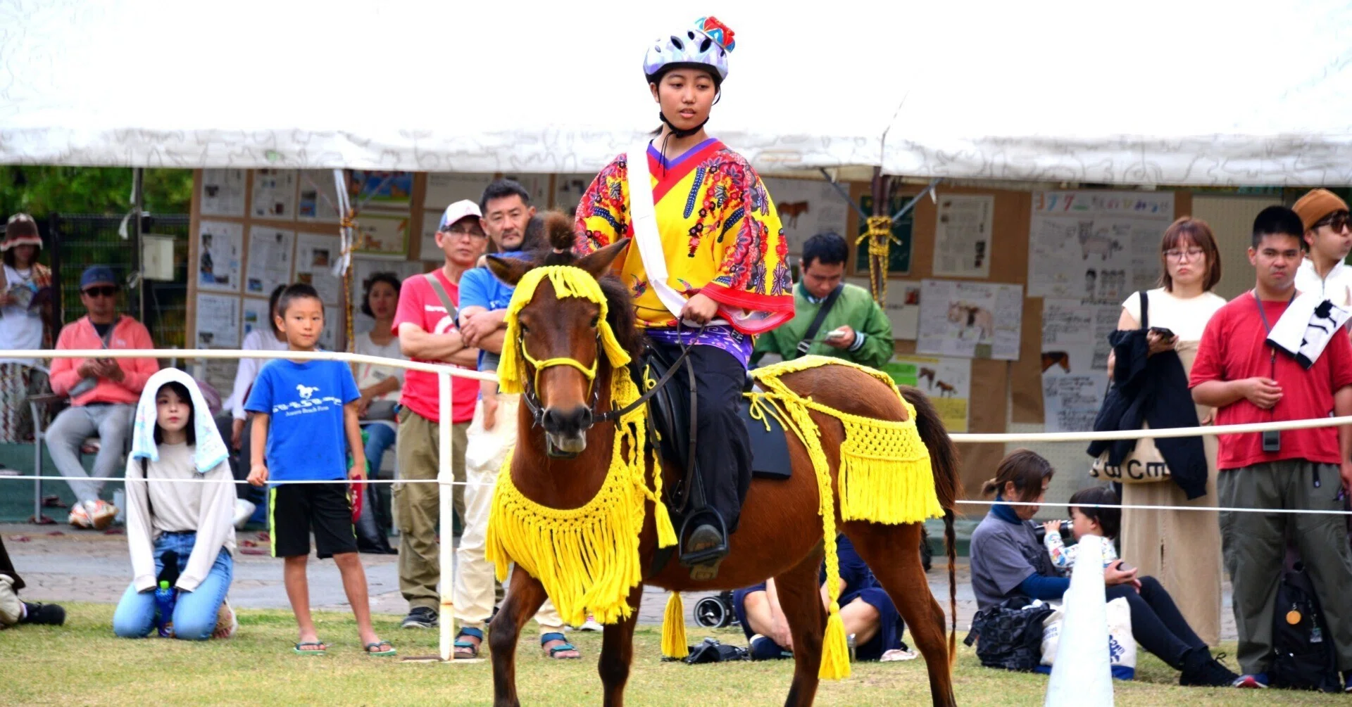 ンマハラシー（琉球競馬）を観に沖縄こどもの国に行く｜Heira.K