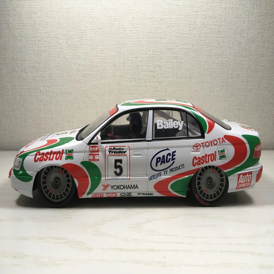 製作後メモ アオシマBEEMAX カリーナE 1994 BTCC｜ゼブラ