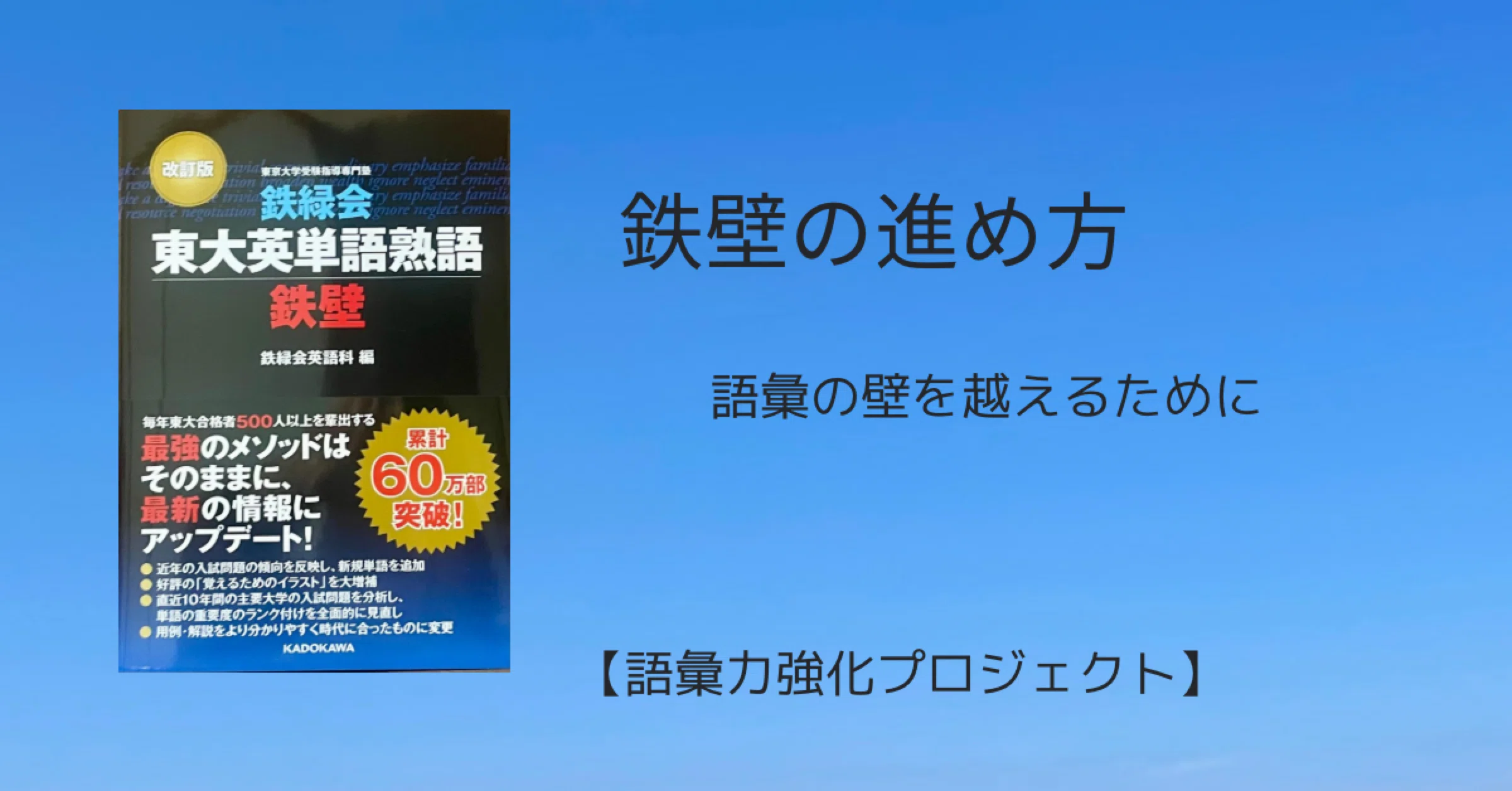 めちゃくちゃ勉強してる人のフリができる東大英単語熟語鉄壁 【公式通販】