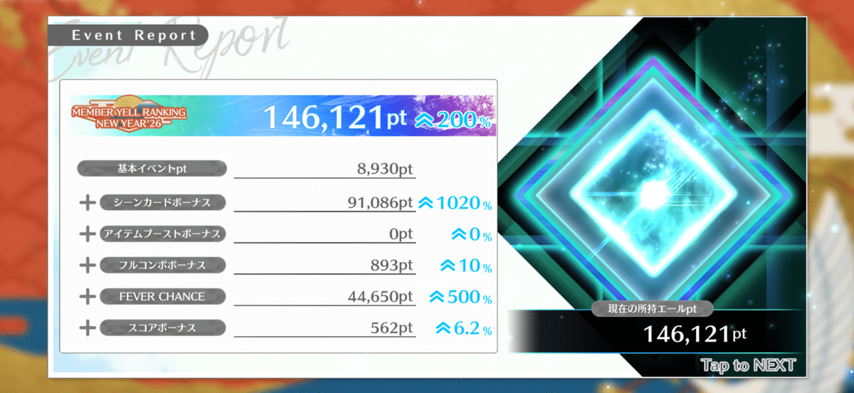 ユニエア】正月エールイベント'25→'26【中嶋優月🥇】｜りてて