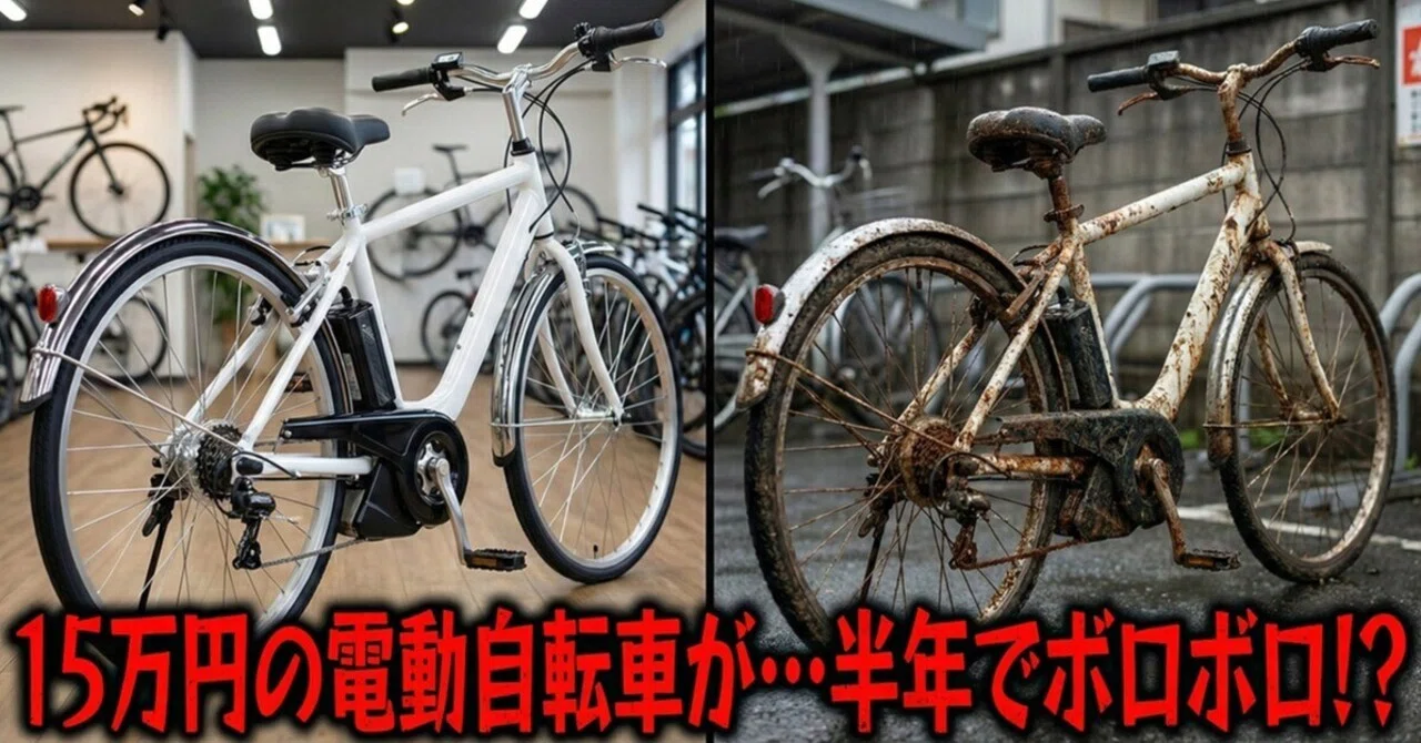 15万円の通学用「電動自転車」。3年後も新車の輝きを保つ、たった1つの 