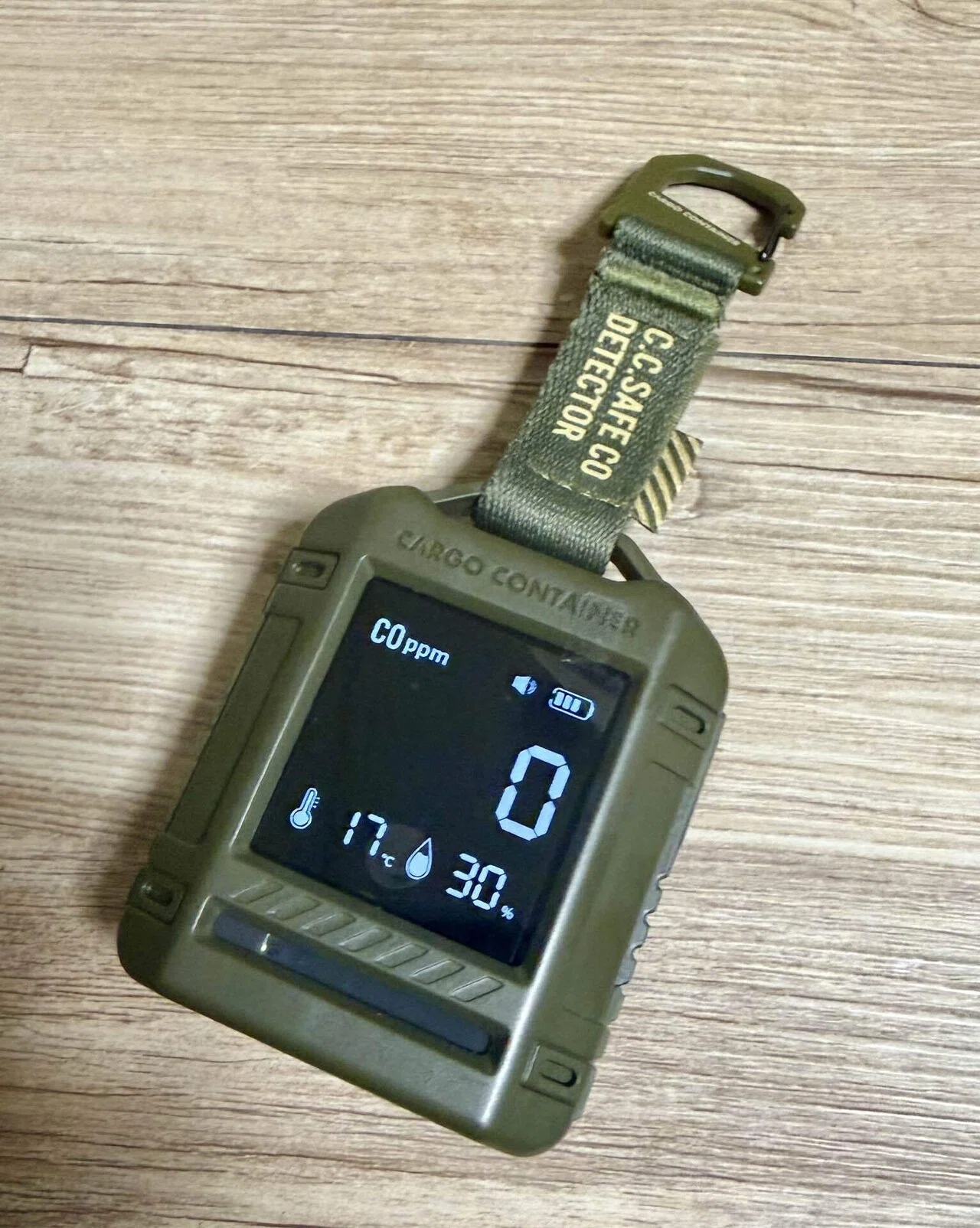 GEAR】冬キャンプ必須！カーゴコンテナCO検知器の使い方と設置術