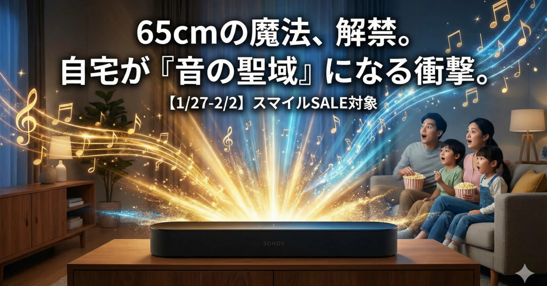 1/27解禁】「音だけで、家はここまで変わるのか」映画館に行かなくなっ