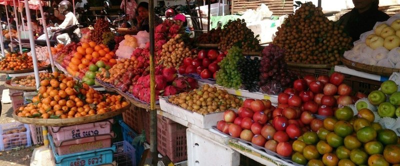 Cambodian Market――未知との遭遇