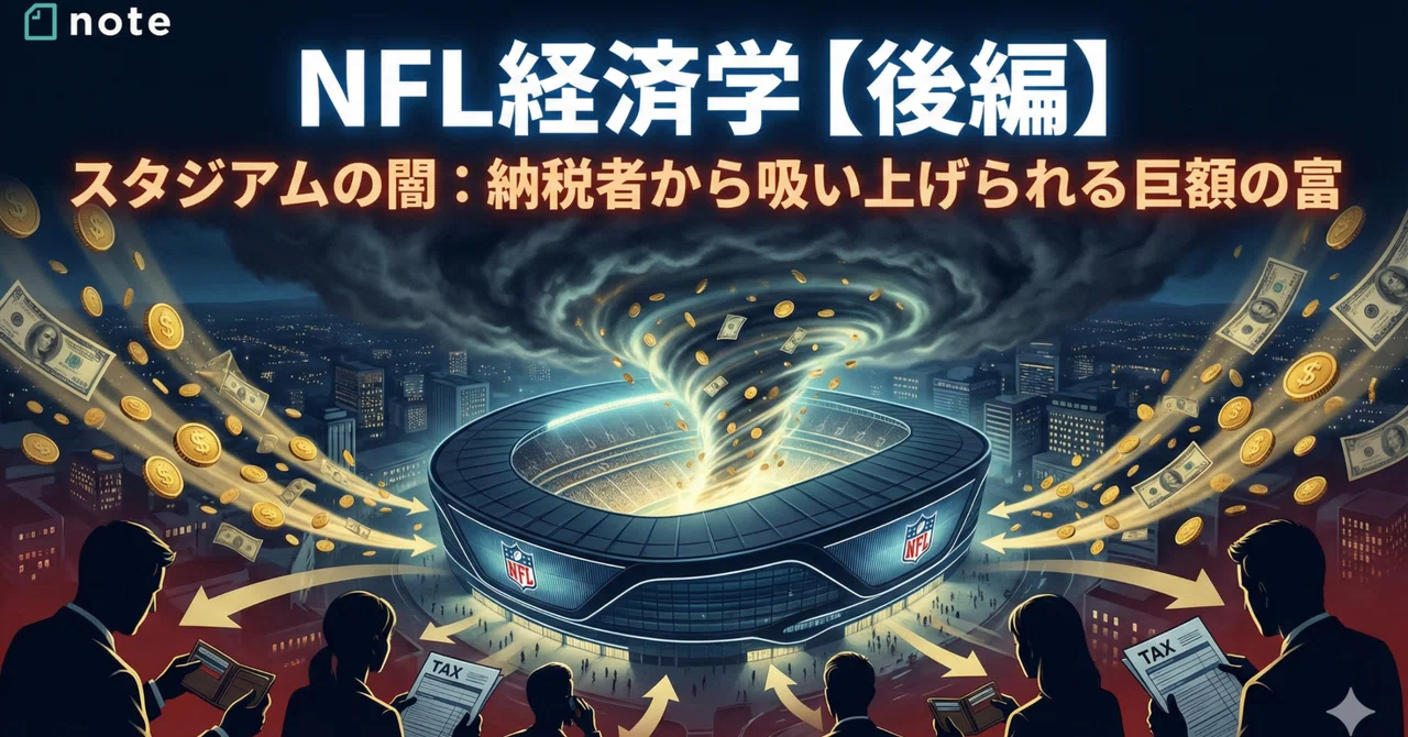 NFL経済学【後編】スタジアムの闇：納税者から吸い上げられる巨額の富｜zeroedge