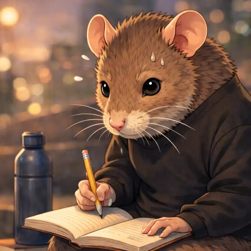 書くラット