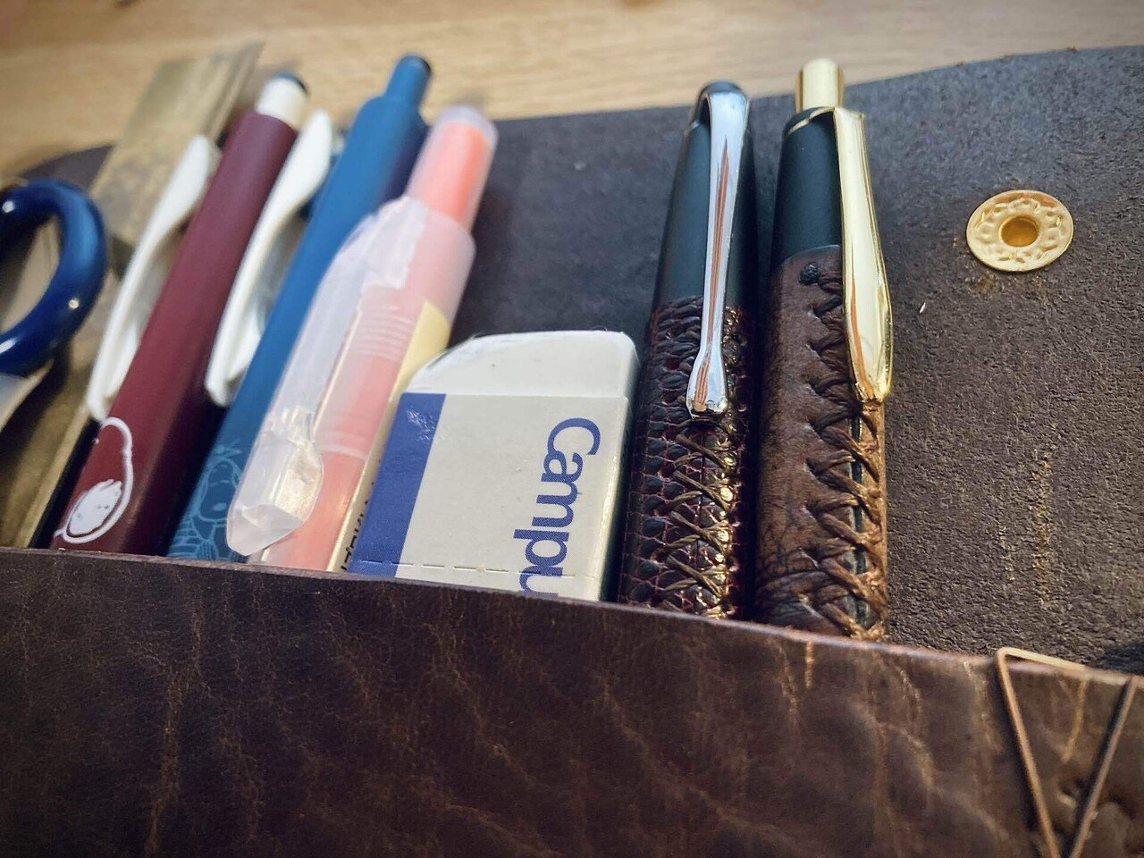 沢村さん専用　革軸シャーペン 革軸ペン紹介‼︎3本｜沢村さん