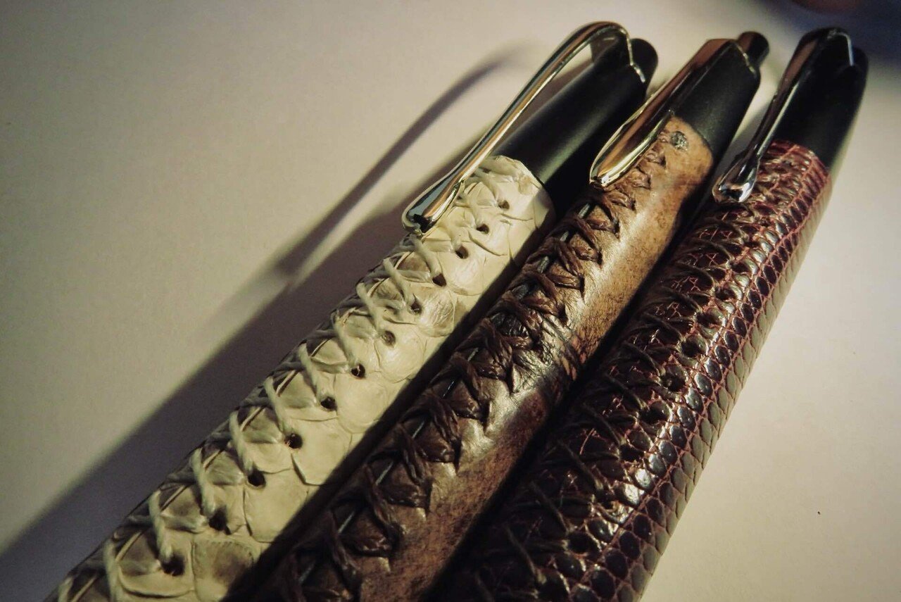 革軸ペン紹介‼︎3本｜沢村さん