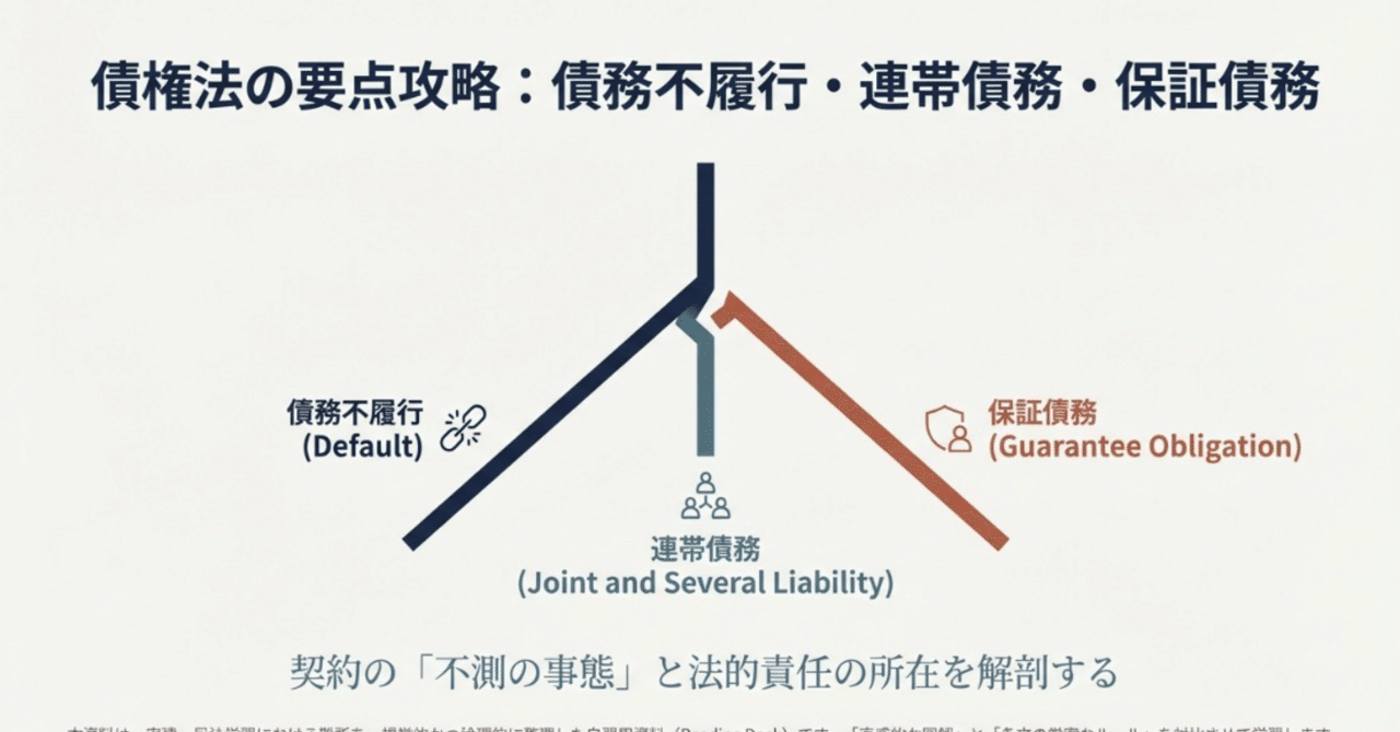 宅建・賃管・マン管・管業】「債務不履行・連帯債務・保証」完全講義【スライド15枚+対話音声18分】「読む」のは疲れるあなたへ耳と目で直感的にインストールする｜宅建・賃管・マン管・管業・建築士・セコカン  独学合格チャンネル