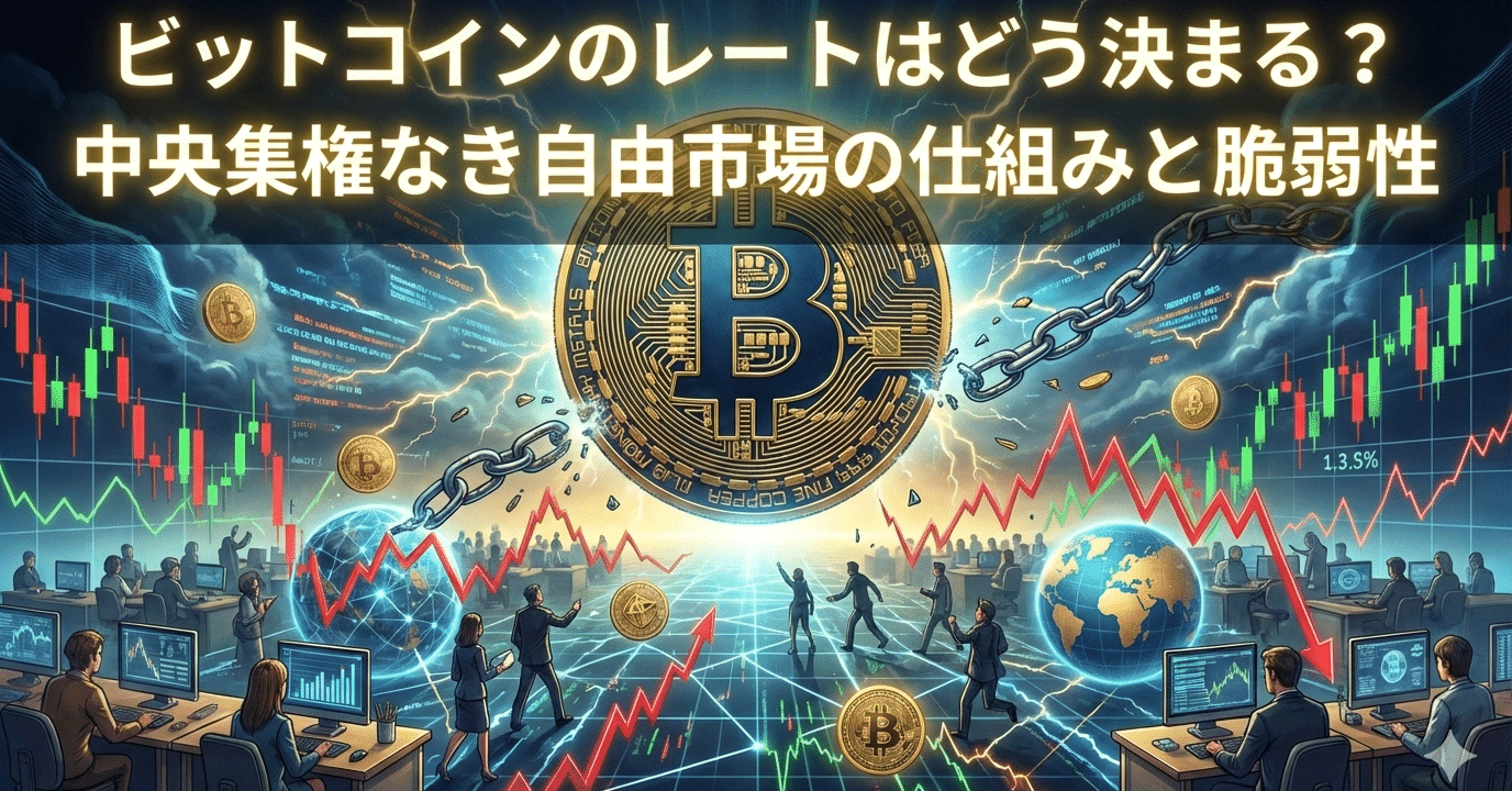 ビットコインのレートはどう決まる？ 中央集権なき自由市場の仕組みと脆弱性｜丸山航平