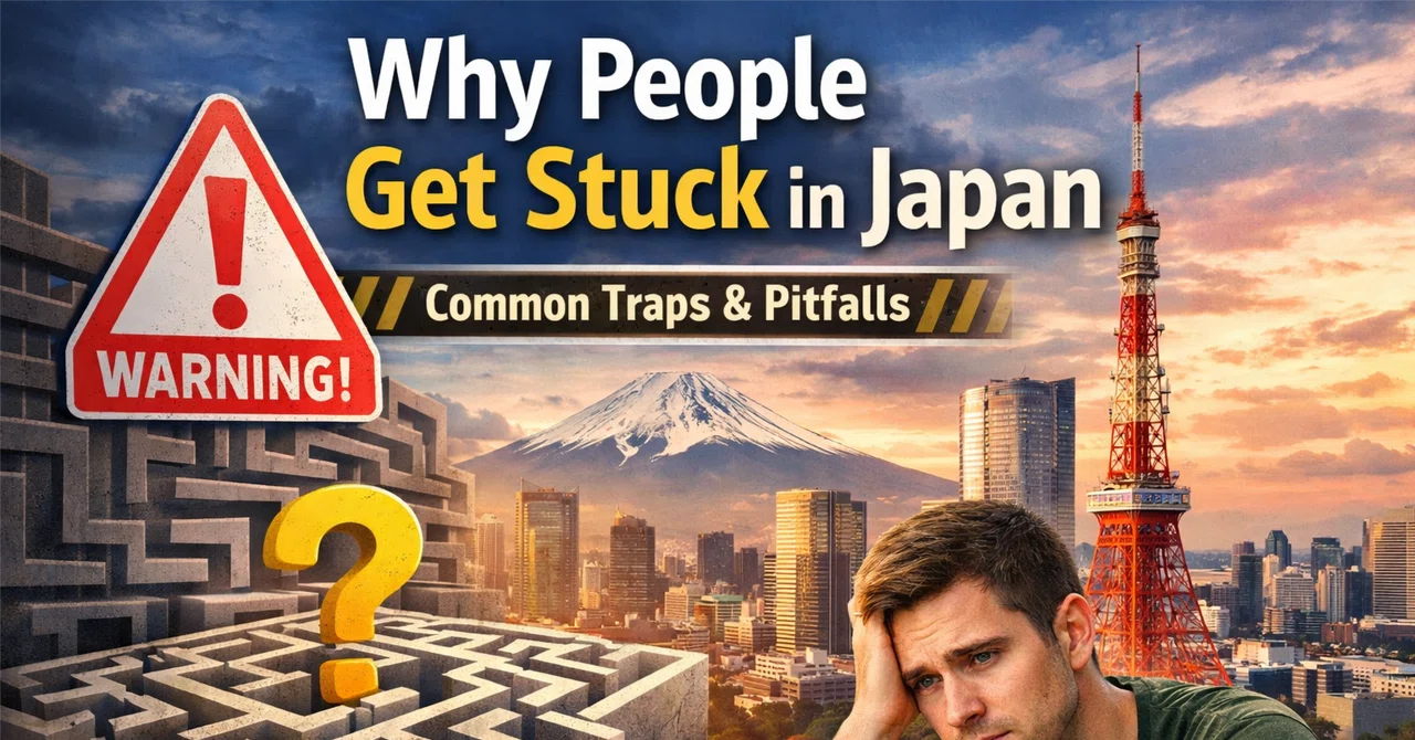 ⚠️ Why People Get Stuck in Japan｜Survive Japan with Ken