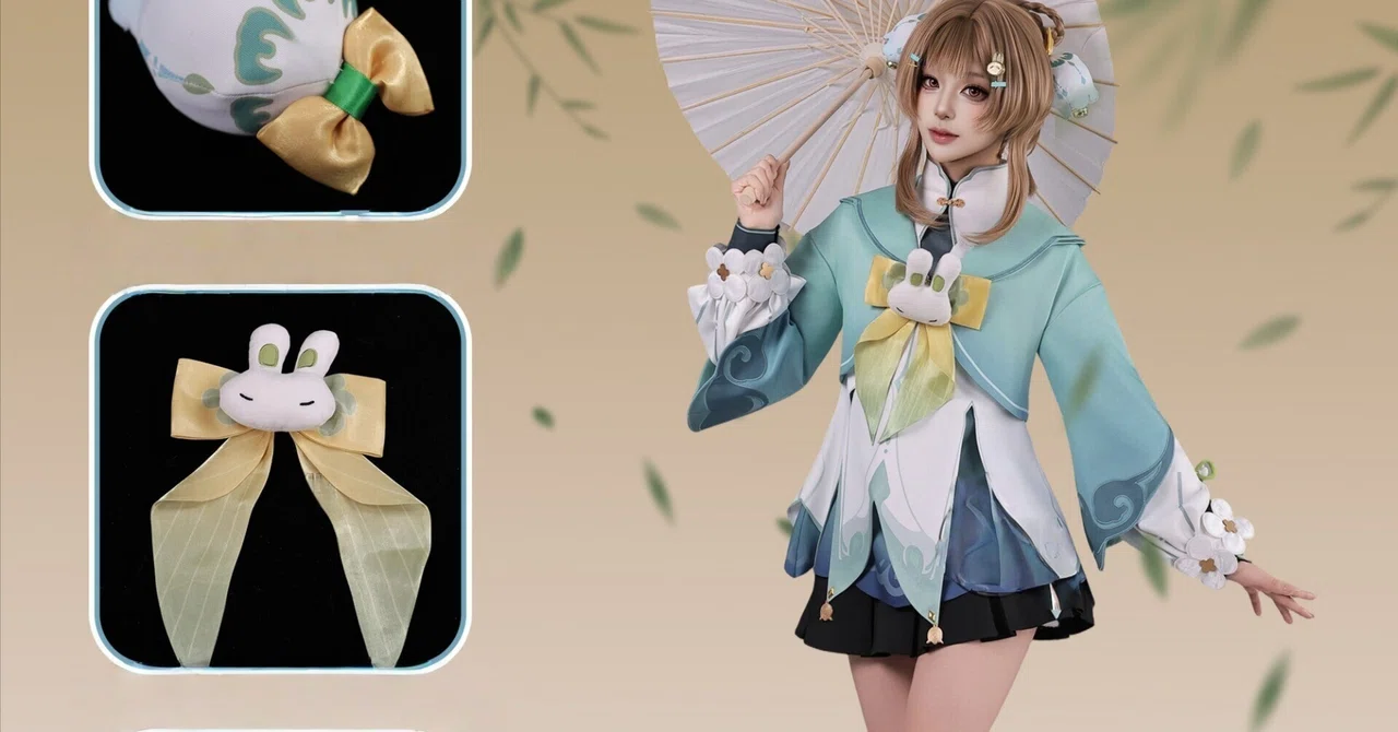 Azuiblc 原神 ヨォーヨ 新コスチューム 竹林に響く雨音 海灯祭イベント