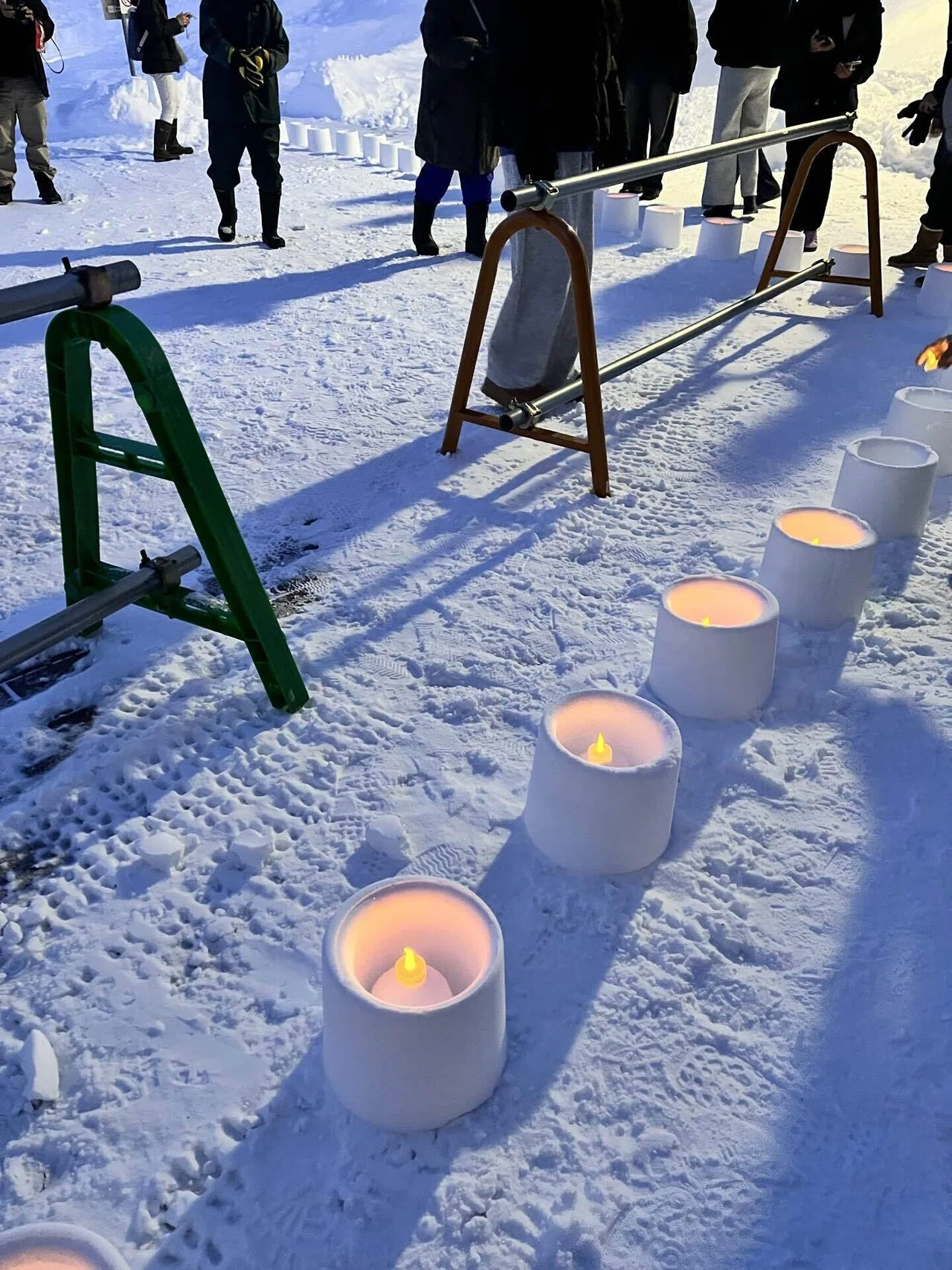 39 雪と光がつくる幻想世界❄️スノーランタンの作り方｜しゃあない紗